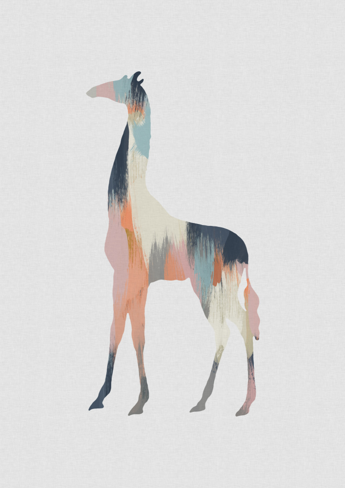 Pastel Giraffe von Orara Studio