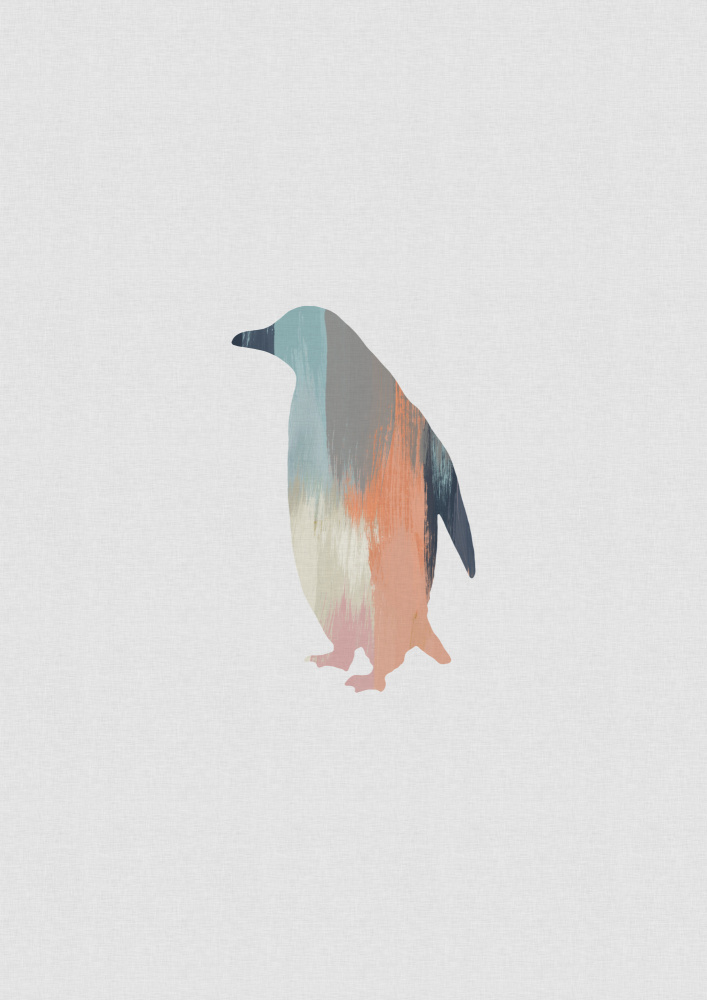 Pastel Penguin von Orara Studio