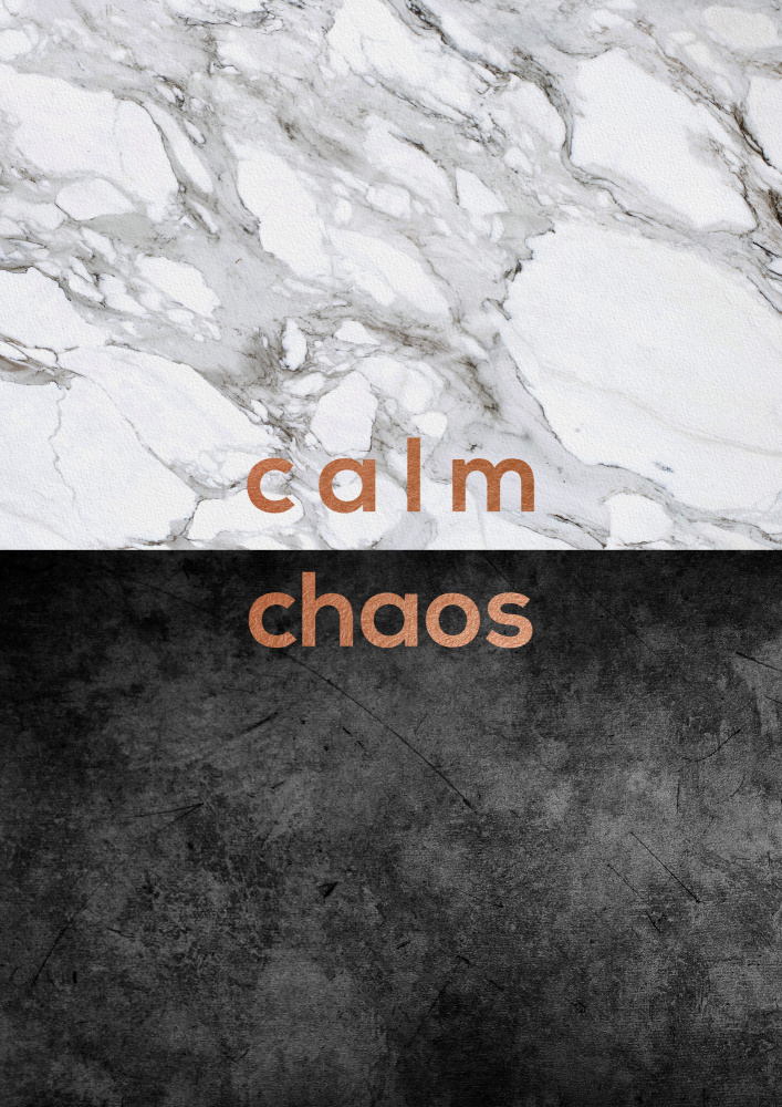 Calm Chaos von Orara Studio