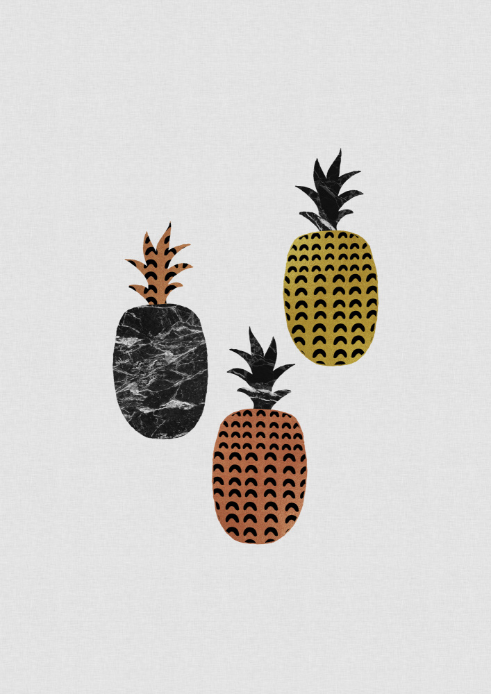 Scandi Pineapples von Orara Studio