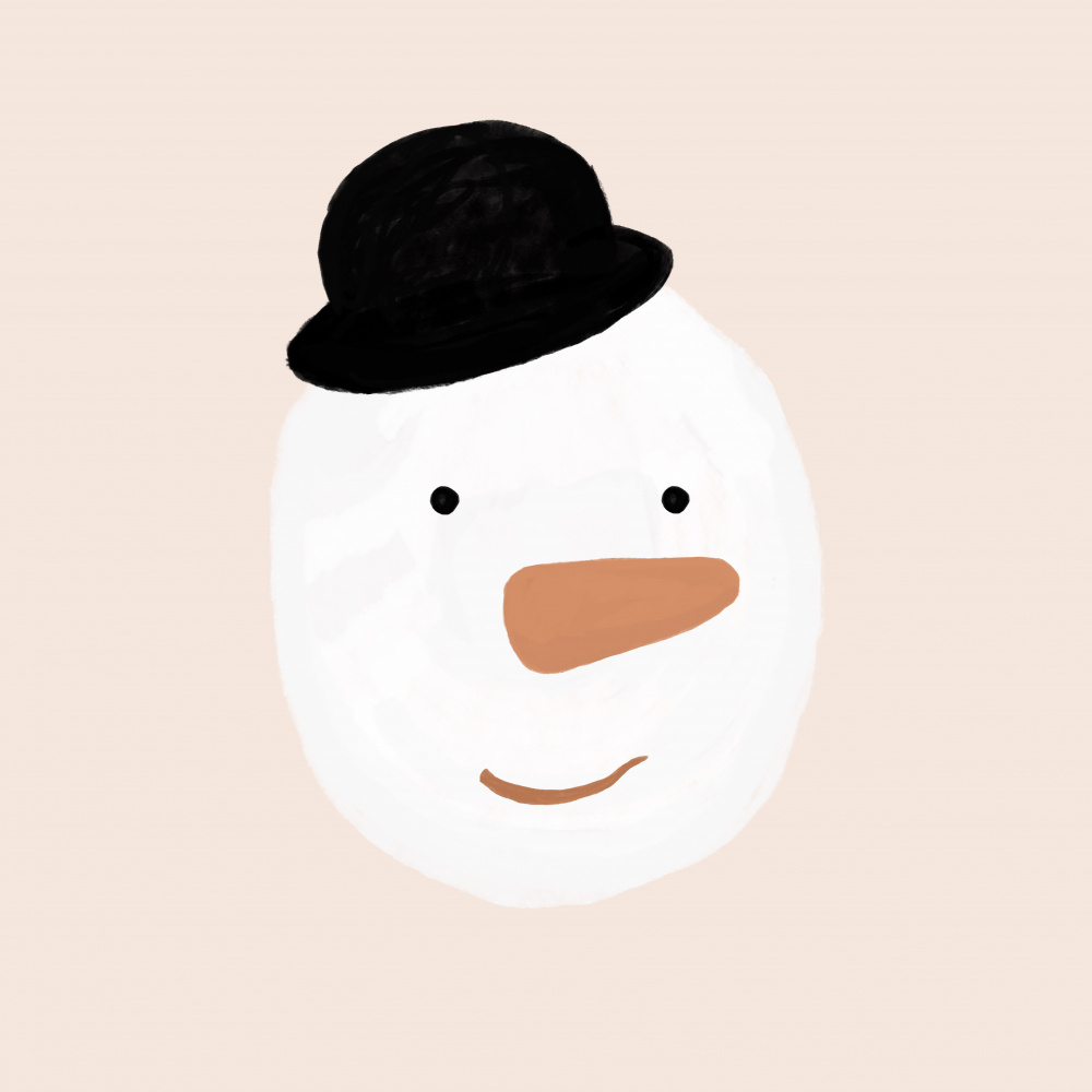 Snowman von Orara Studio