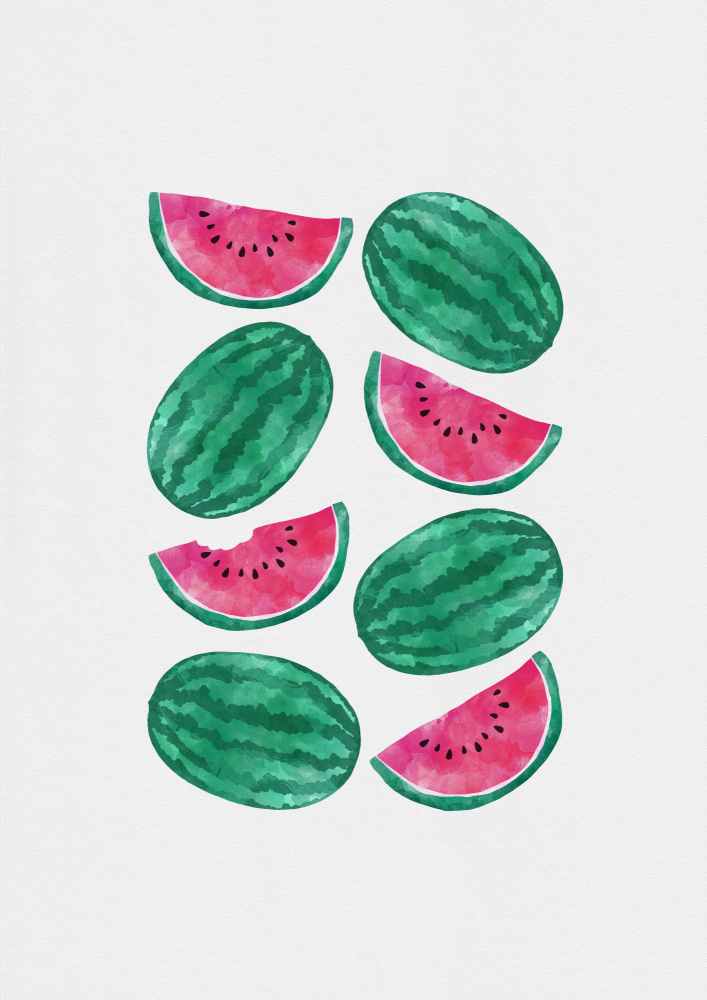 Watermelon Crowd von Orara Studio