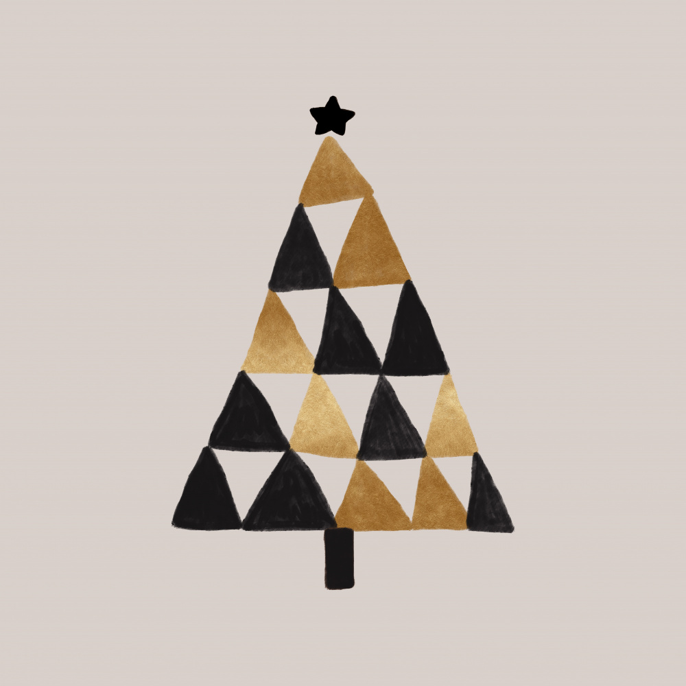 Xmas Geometric von Orara Studio