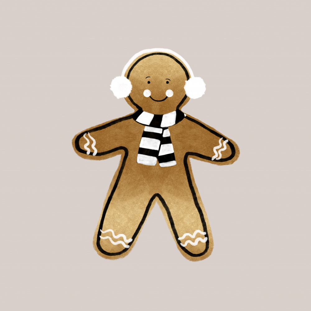 Xmas Gingerbread Man Ii von Orara Studio