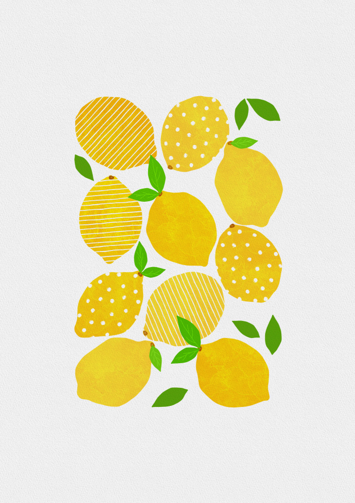 Lemon Crowd von Orara Studio