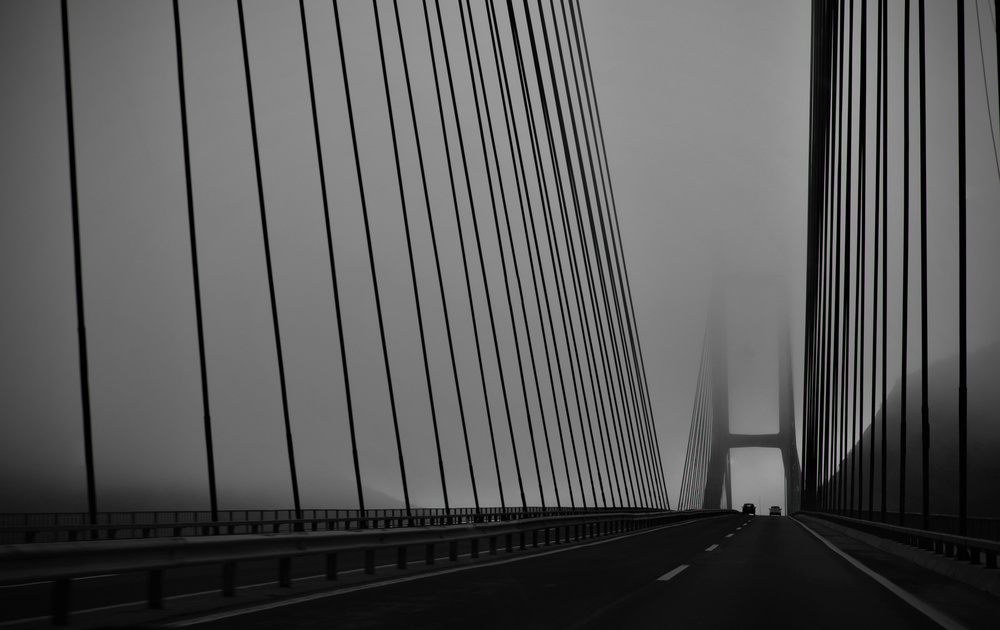 The foggy bridge von Orkidea W.