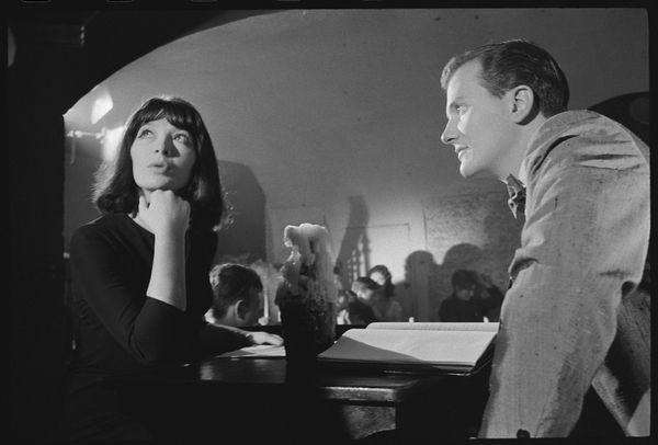 Juliette Greco with Pat Boone von Orlando Suero