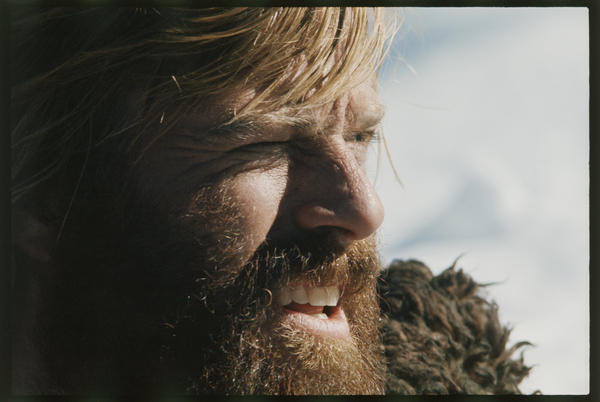 Robert Redford on the set of Jeremiah Johnson von Orlando Suero