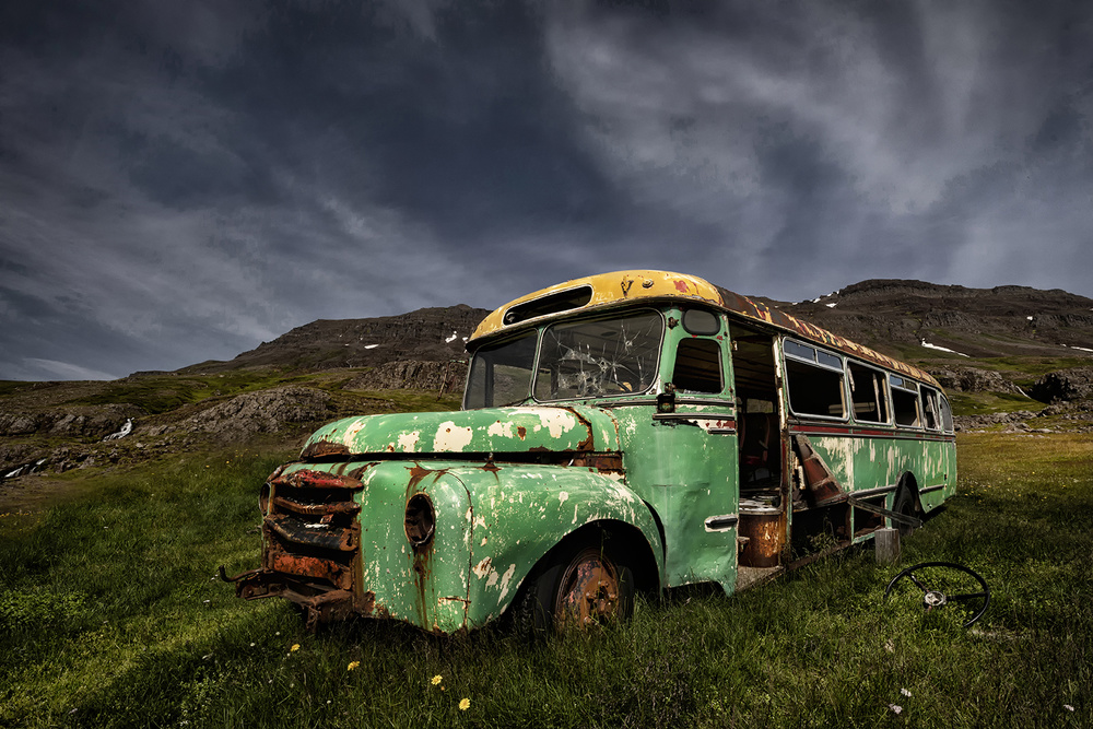 Green Bus von Þorsteinn H. Ingibergsson