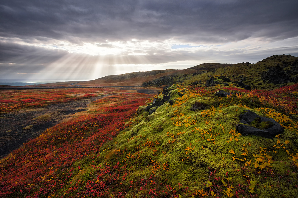 Light and colors of Autumn von Þorsteinn H. Ingibergsson