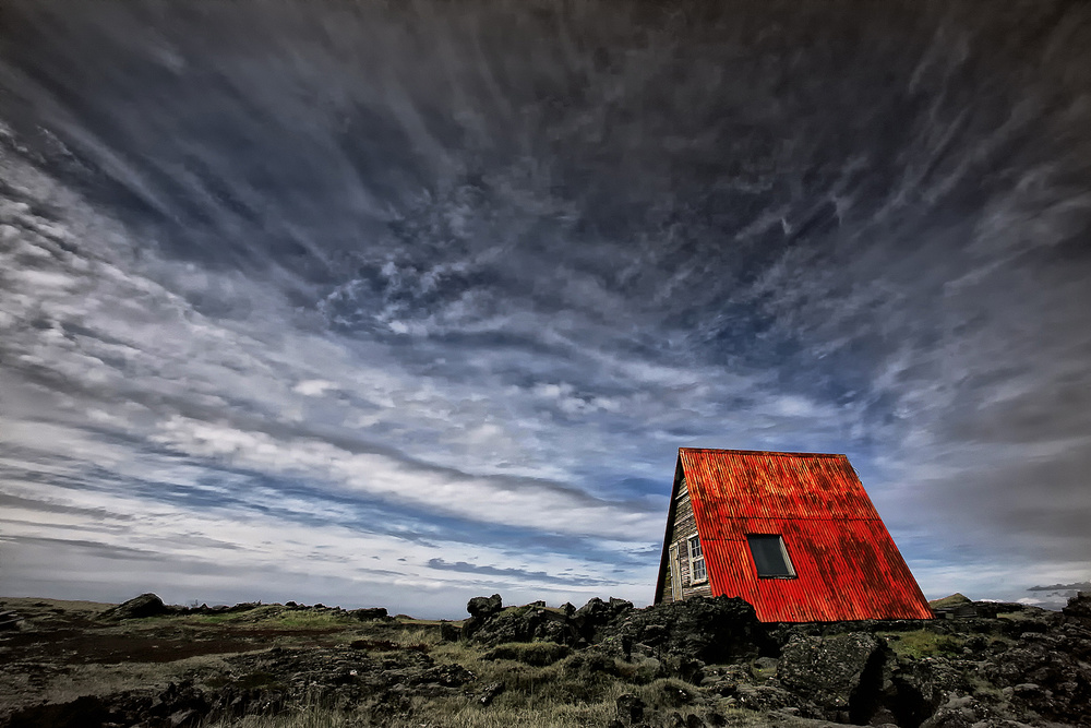 Red Roof Cabin von Þorsteinn H. Ingibergsson