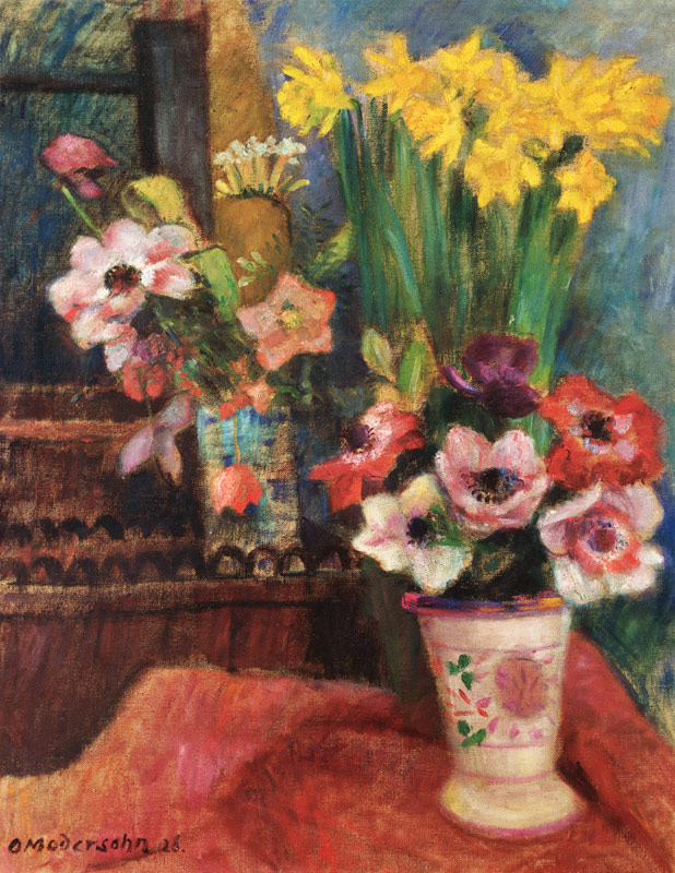 Blumenstilleben von Otto Modersohn