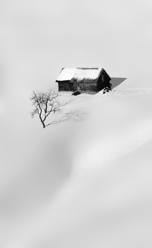 Winter in Romania von Panaana