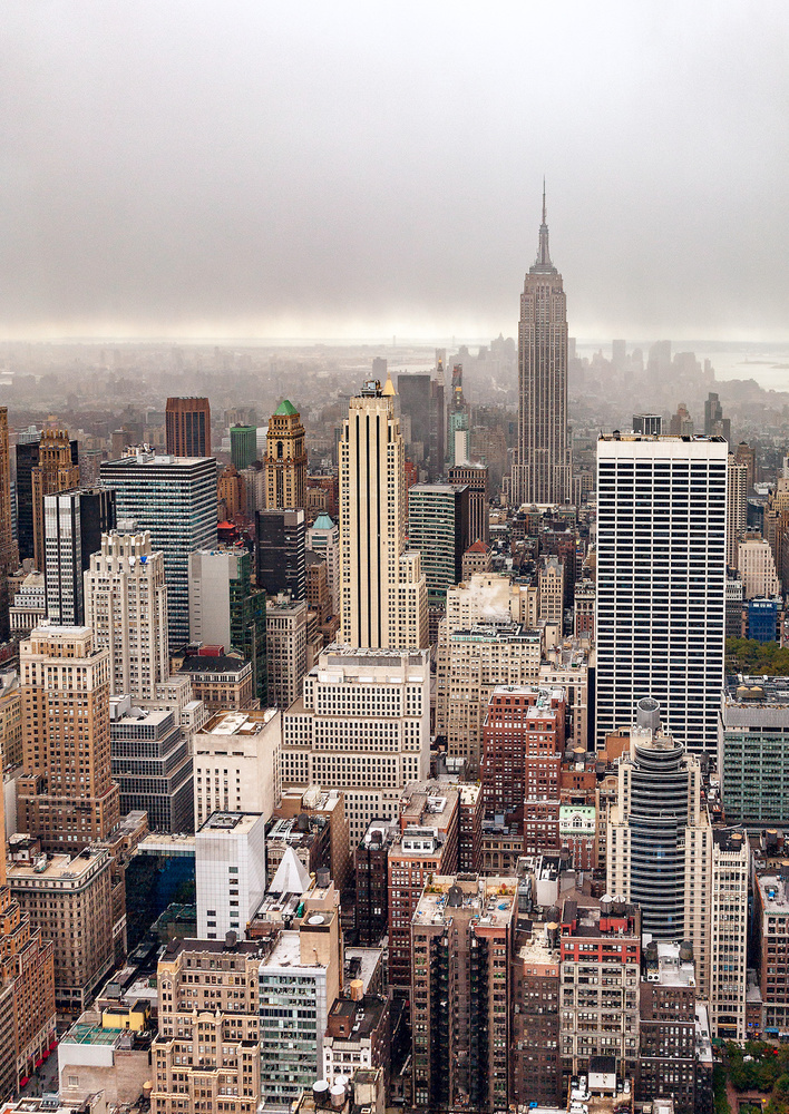 Foggy day in Manhattan von Par Soderman