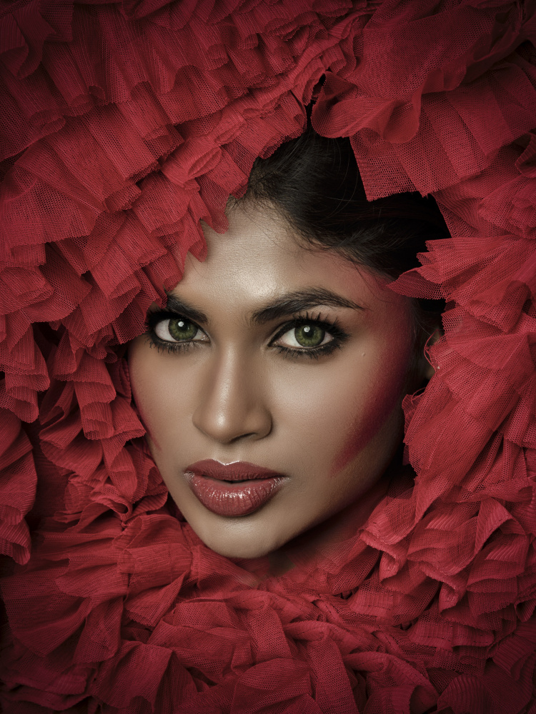 RED BEAUTY von PARTHA BHATTACHARYYA