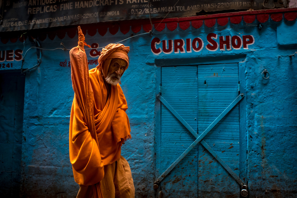 Hindu monk of Varanasi von Partha Sarathi Dalal