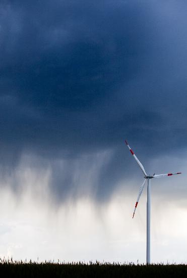 Windräder in Jacobsdorf von Patrick Pleul