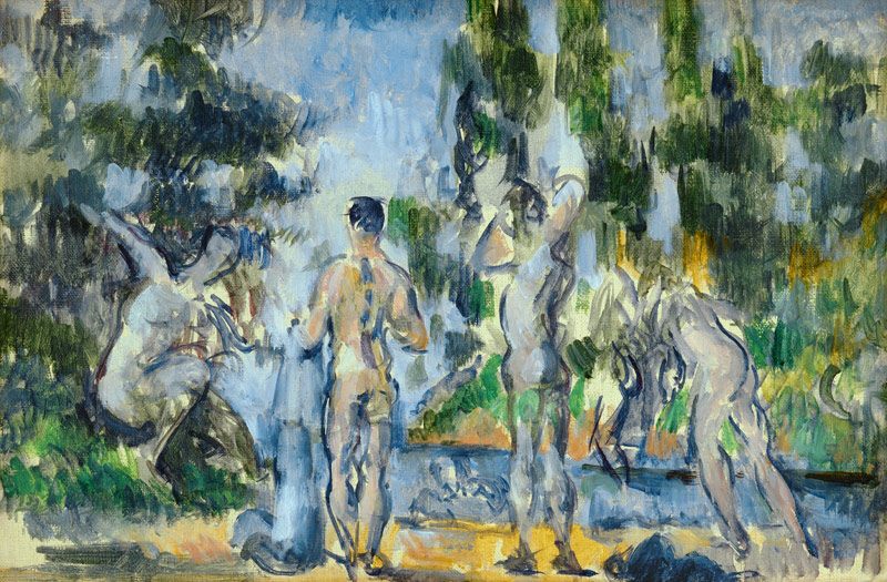 Badende (1890 von Paul Cézanne