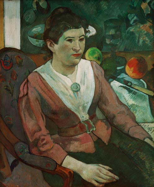 Bildnis Marie Derrien Lagadu von Paul Gauguin