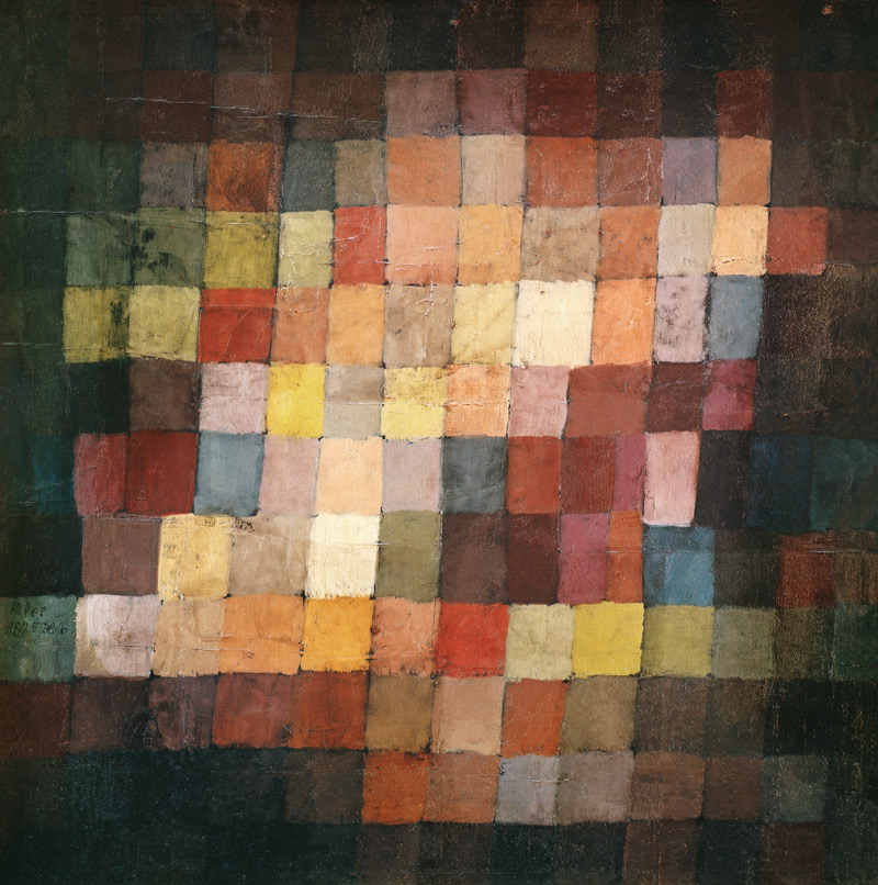 Ancient Harmony, 1925 (no 236) (oil on cardboard)  von Paul Klee