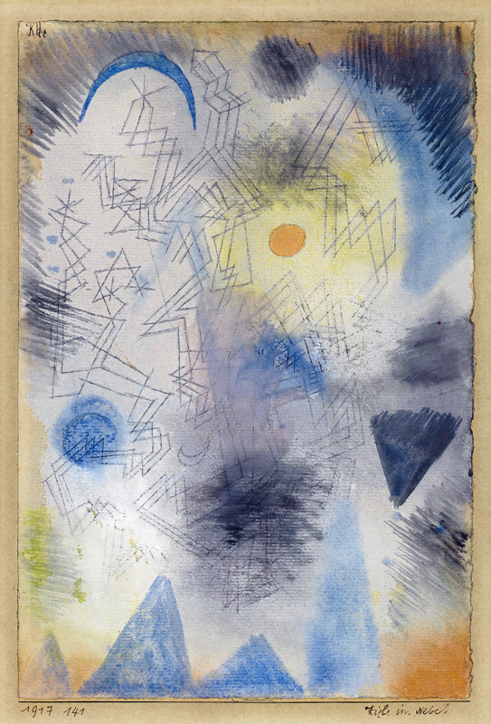 Ziele im Nebel von Paul Klee