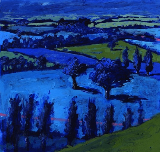 Blue landscape von Paul Powis