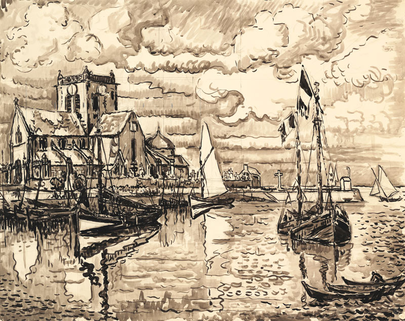 Barfleur von Paul Signac