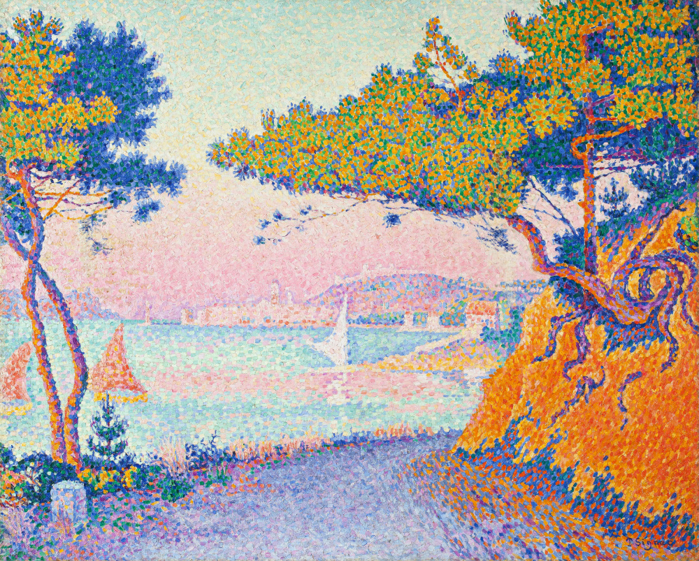 Golfe Juan 1896 von Paul Signac