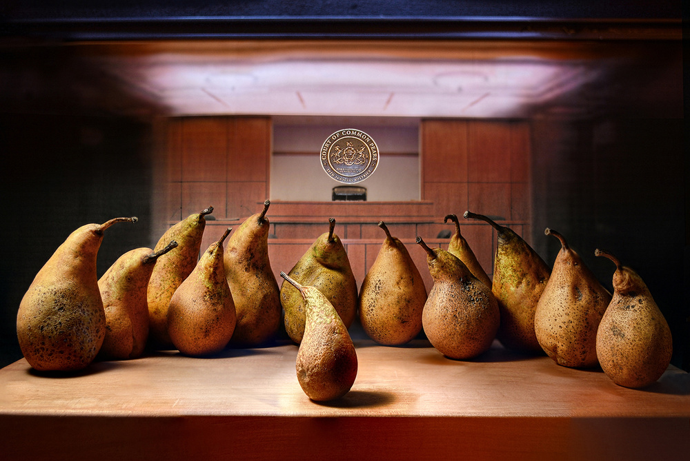 Judged By A Jury Of Your Pears von Paul Wullum