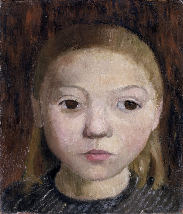 Mädchenkopf von Paula Modersohn-Becker