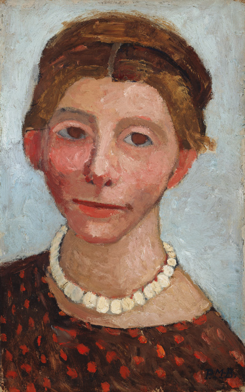 Selbstbildn.1906 von Paula Modersohn-Becker