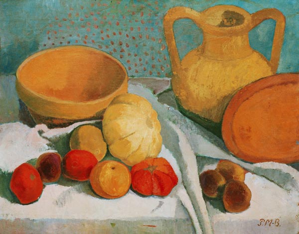 Stilleben gelb.Napf von Paula Modersohn-Becker