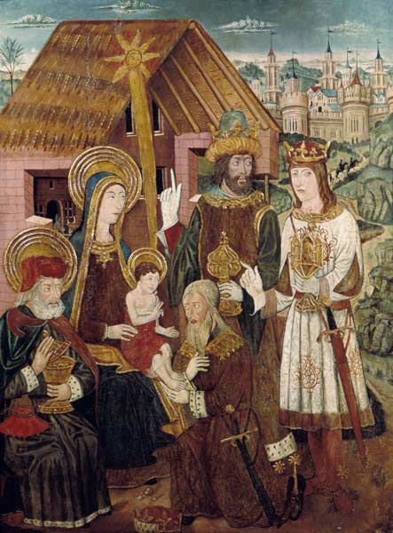 Adoration of the Magi von Pedro Garcia de Benabarre