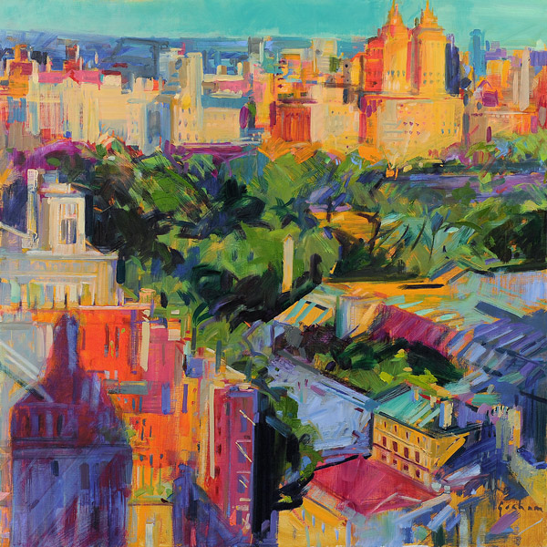 Above Central Park von Peter  Graham