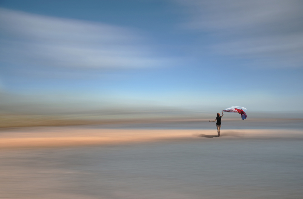 Late Afternoon at the Beach von Peter Hammer