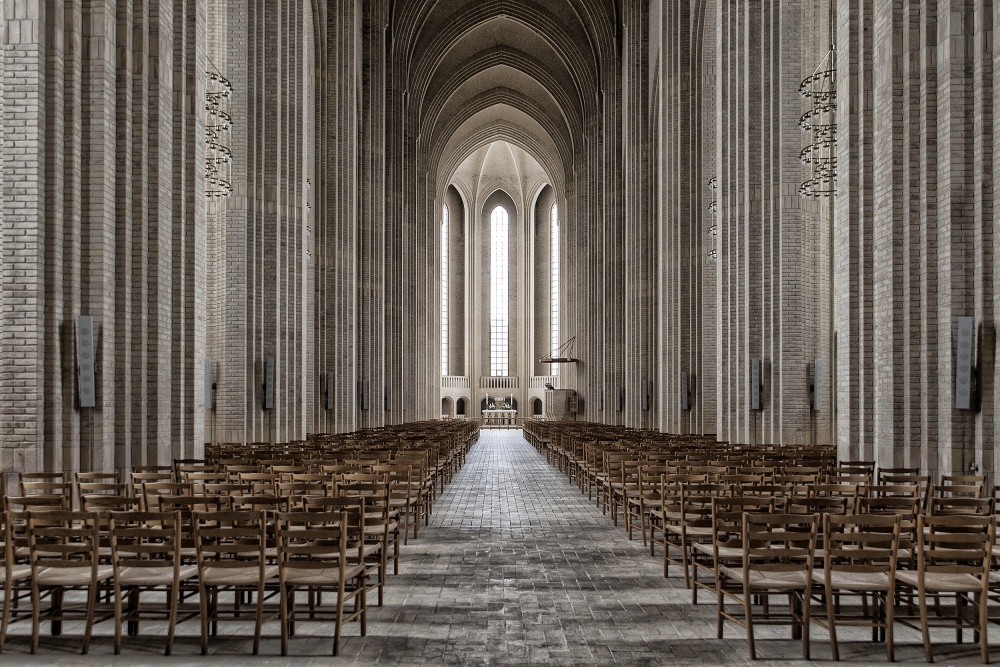 Grundtvigs church von Peter Hoff