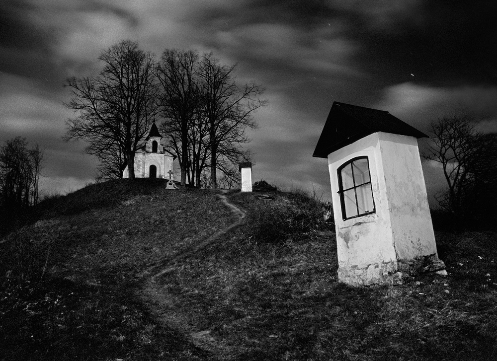 Calvary (B/W) von Peter Krenek