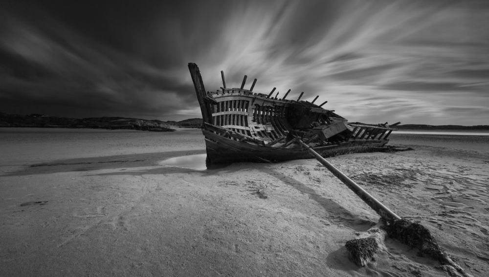 Bunbeg ShipWreck von Peter Krocka