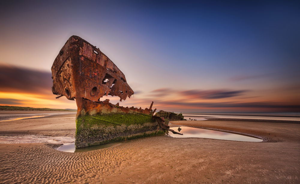 Baltray ship wreck von Peter Krocka