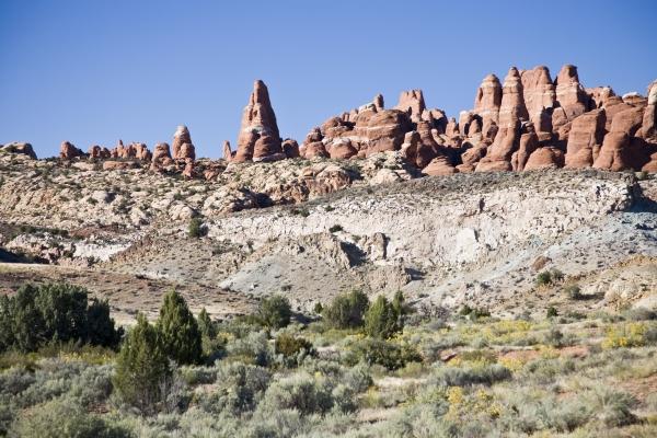 Fiery Furnace Arches Nationalpark von Peter Mautsch