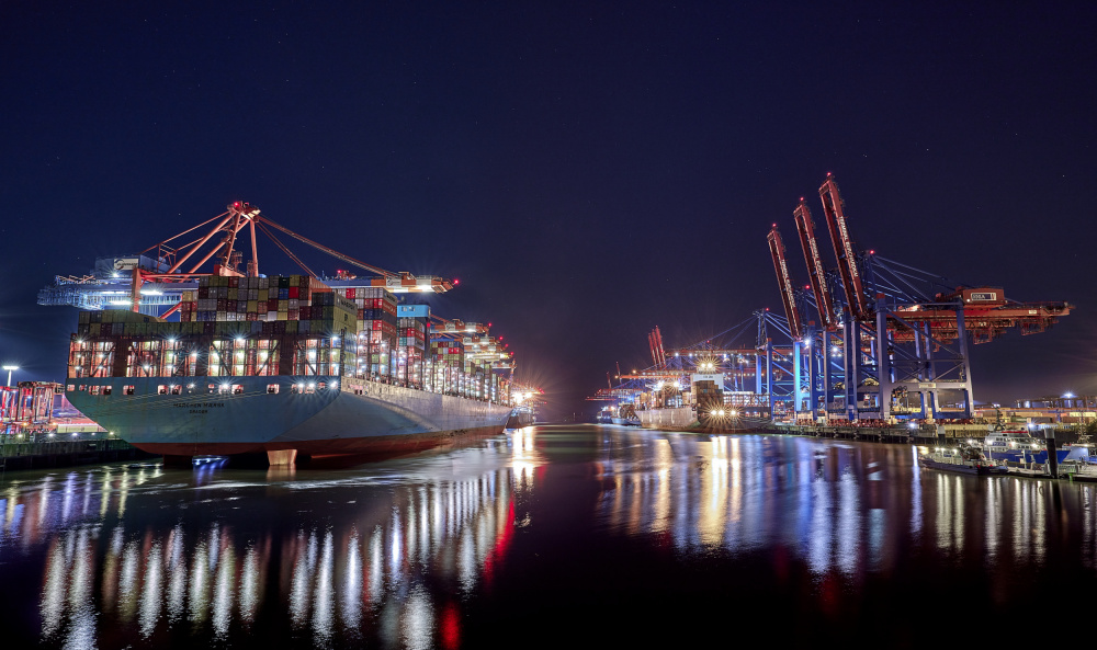 Port of Hamburg von Peter Schade