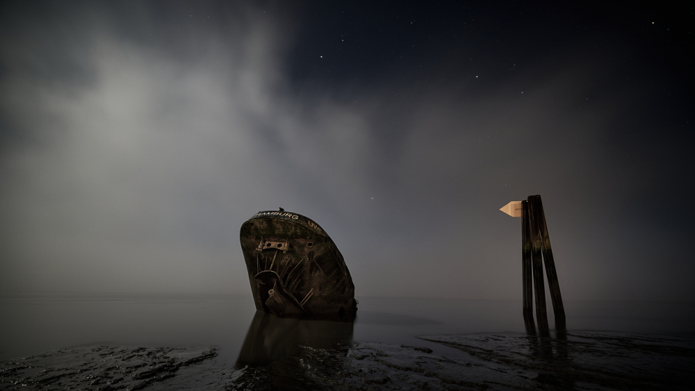 Shipwreck Uwe II von Peter Schade