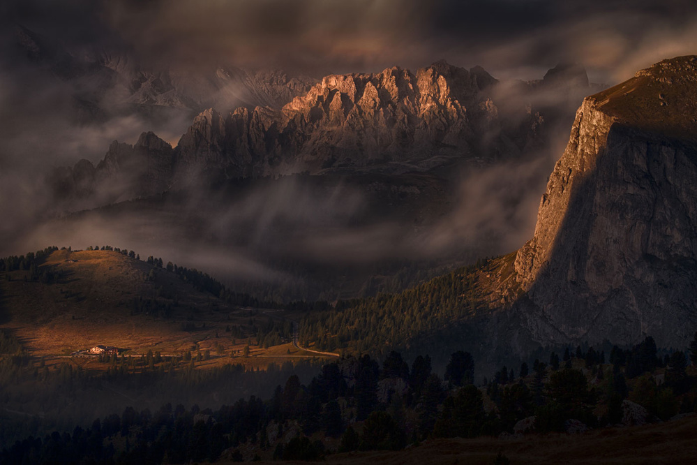 As the clouds started to move von Peter Svoboda MQEP