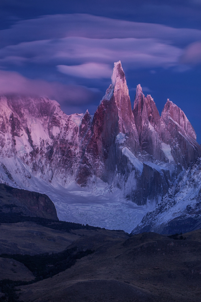 Cerro Torre blue mood von Peter Svoboda MQEP