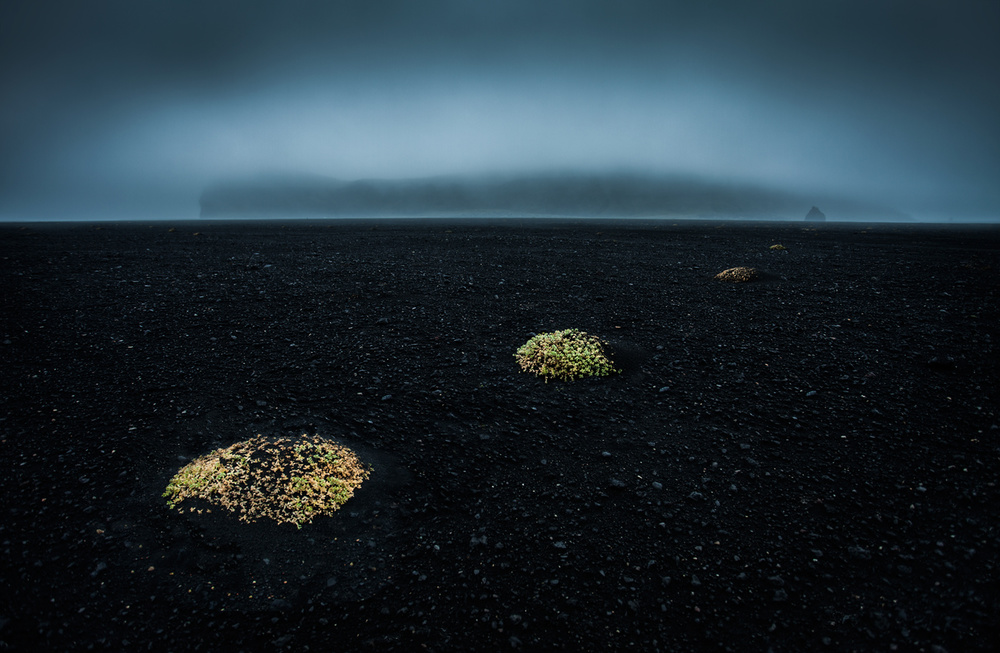 Dune islands in the black desert von Peter Svoboda MQEP