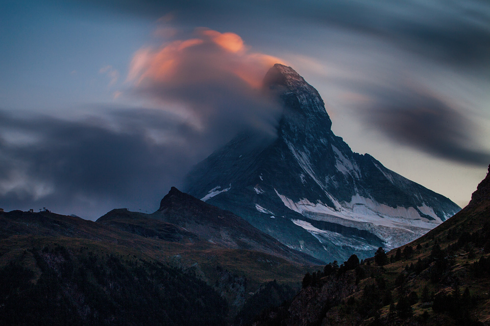 Matterhorn in fire von Peter Svoboda MQEP