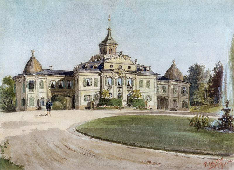 Weimar, Schloß Belveder von Peter Woltze