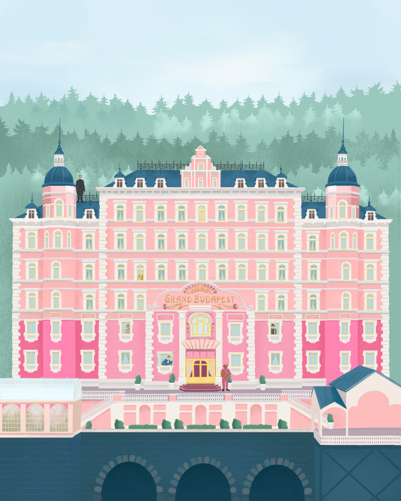 The Grand Budapest Hotel von Petra Lizde