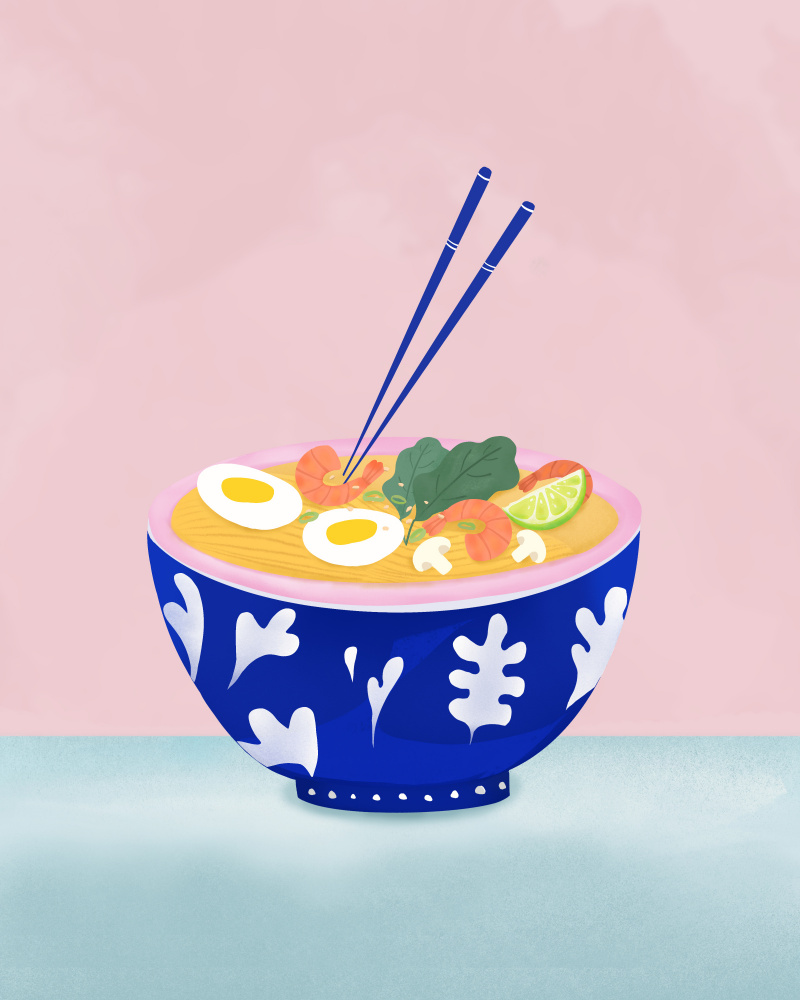 Ramen Bowl von Petra Lizde