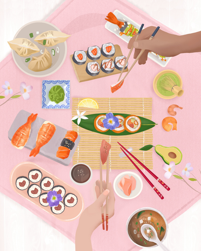 Sushi Brunch von Petra Lizde